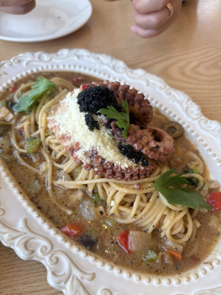 반디파스타 돌문어파스타