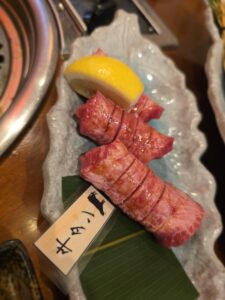 야키니쿠 맛집 타루 우설