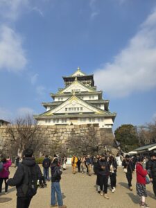 오사카 천수각 외부