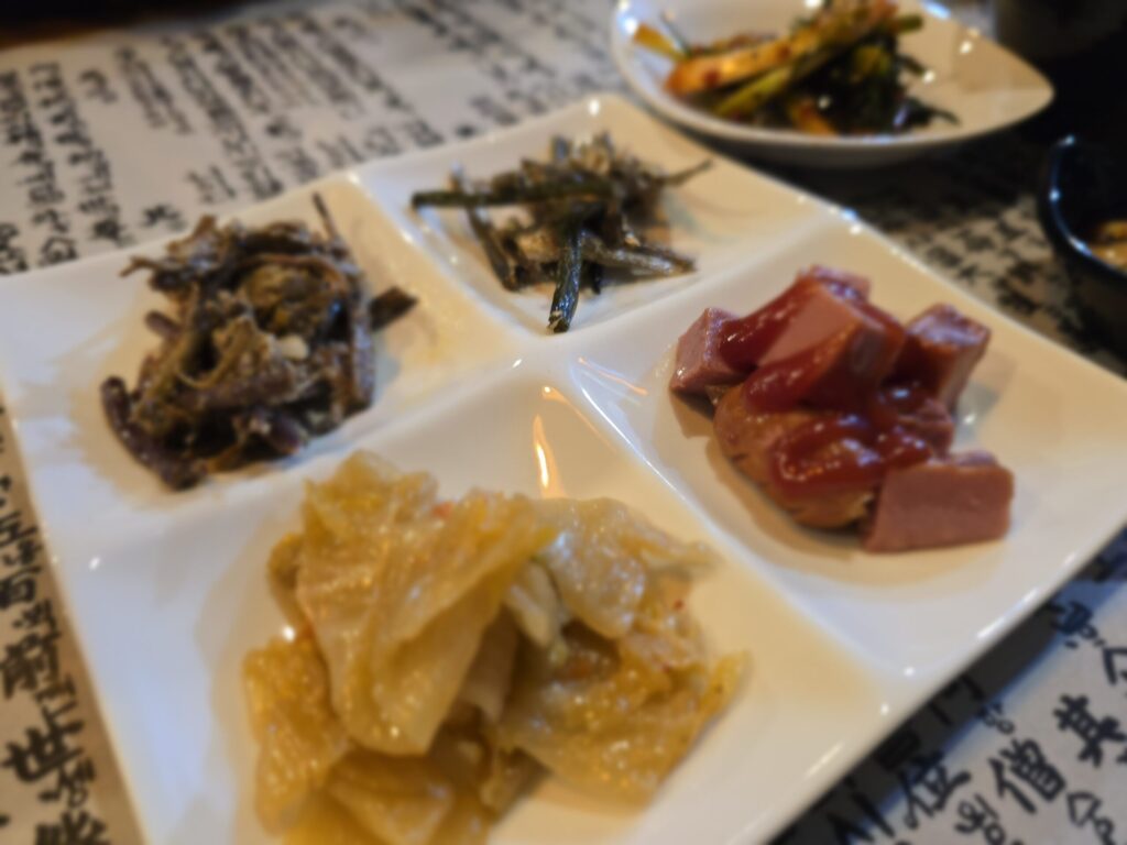 함덕주막 밑반찬1