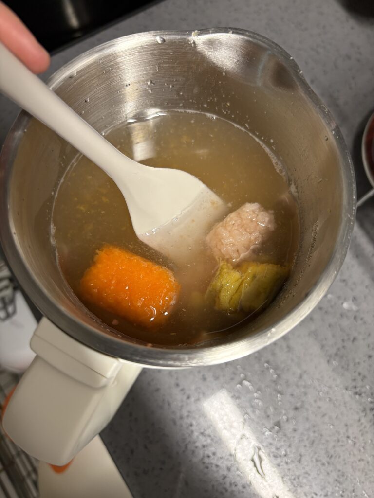 마이우커 이유식 중기 고구마닭가슴살사과죽