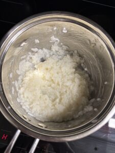 마이쿠커 이유식 중기 입자감 올리기 테스트