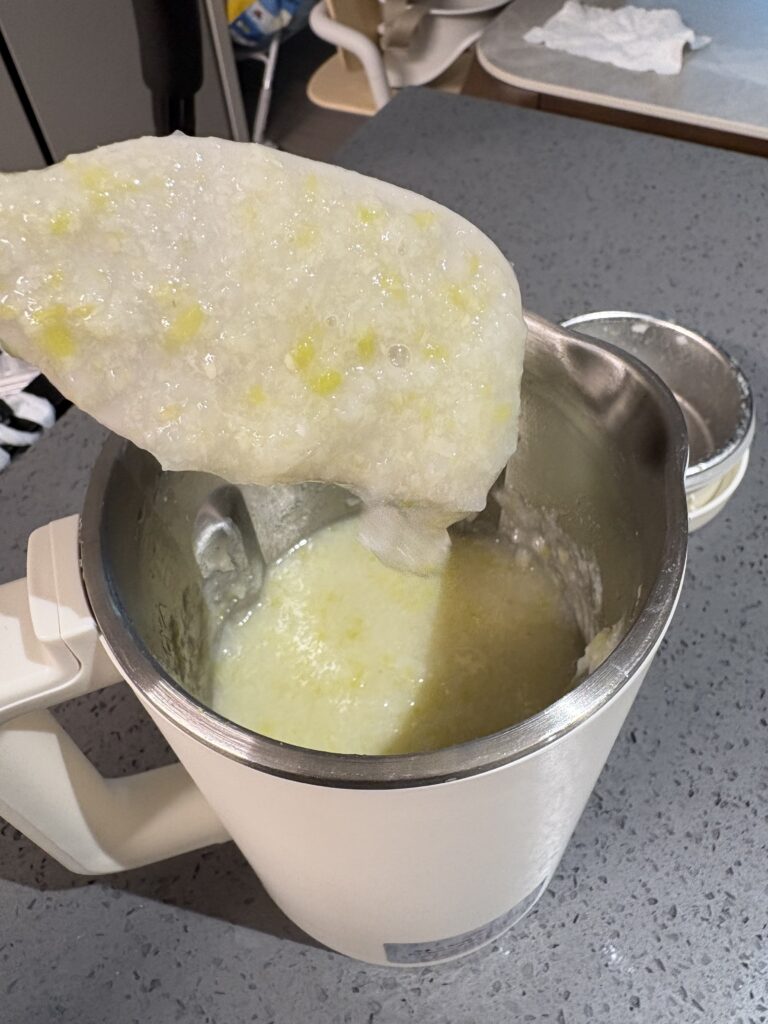 마이쿠커 대구살 이유식 3회분 점도