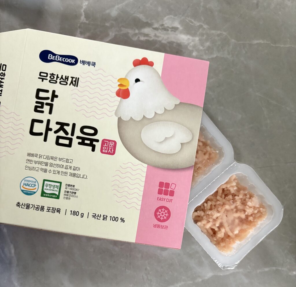 베베쿡 닭 다짐육